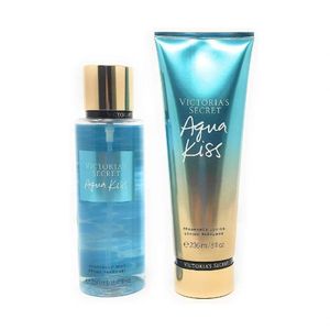 Victoria Secrets Aqua Kiss Creme + Body Splash Lotion 236ml