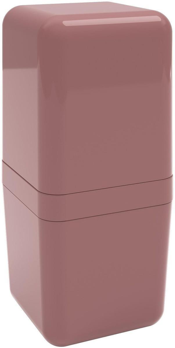 Porta-Escova-Cube-Coza-Com-Tampa-Rosa-Malva