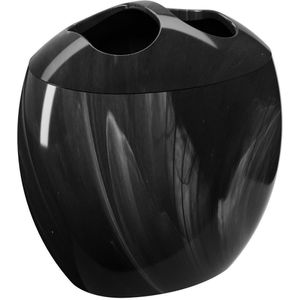 Porta Escova Spoom Coza Mármore Preto