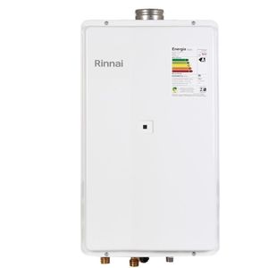 Aquecedor de Água a Gás GLP Rinnai A2802fec Eletrônico 56,5Kw Bivolt