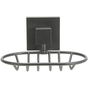 Saboneteira de Parede Aquaplas Alpes Preto Matte