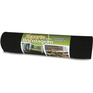 Suporte de Prateleira Para Bricolagem 60 x 120 Preto Zamar