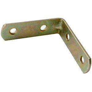 Cantoneira em L Zamar Bicromatizado Padrão de Furos 2x2 1.1/2"
