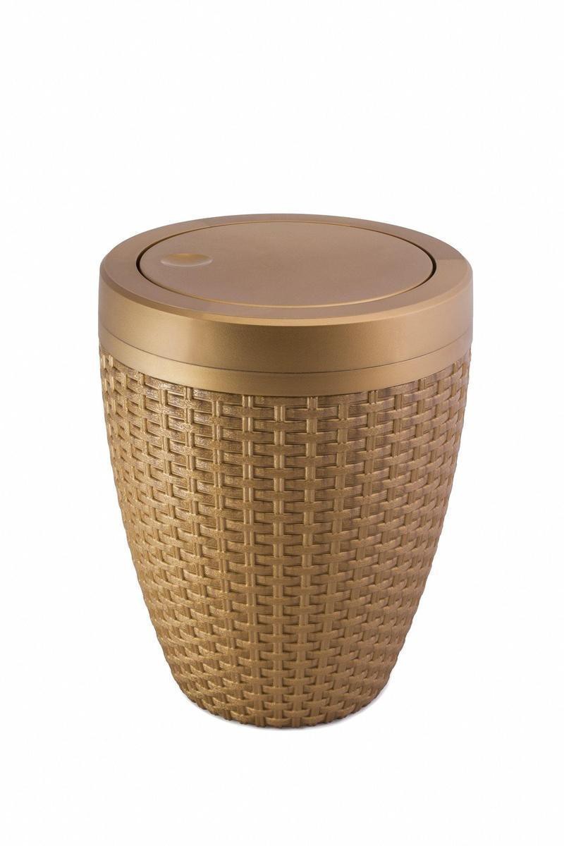 Lixeira-de-Banheiro-Rattan-Aquaplas-Ouro