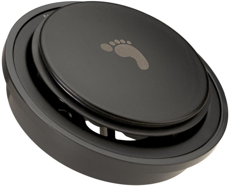 Ralo-Grelha-Redondo-Aquaplas-Click-Black-Matte-10cm