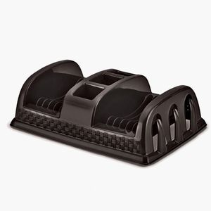 Escorredor De Pratos Nitron Compacto Rattan 096/P Preto
