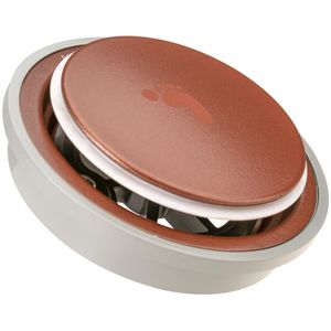 Ralo Grelha Redondo Aquaplas Cobre 15cm