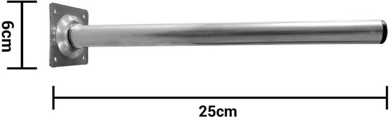 Pe-Para-Moveis-Tipo-Tubo-Zamar-Prata-25cm