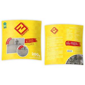 Fibra para Massa Fibra Fix Branca 20mm 200g