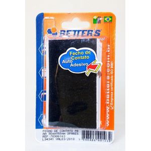 Fecho Contato Betters Preto 90x50mm Kit com 2 Pares