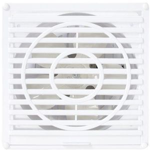 Exaustor Quadrado de Parede Teto Gerro Drywall Para Cozinhas e Salas Comerciais ITC Catarina com Grade Removível 250 Branco 110V