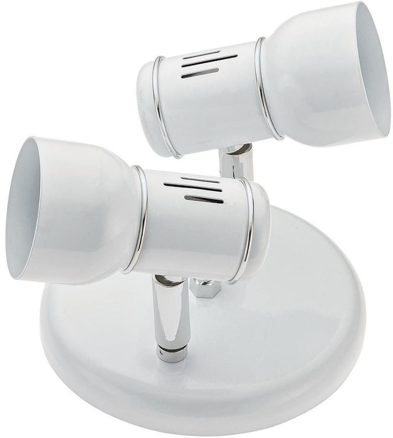 Spot-de-Sobrepor-2-Lampadas-New-20W-Aluminio-Dital-267-2-Branco-Cromado-Bivolt