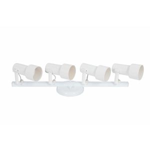 Luminária Trilho de Spot 4 Lâmpadas Infinity 20W Polipropileno Dital 106/4 Branco Bivolt