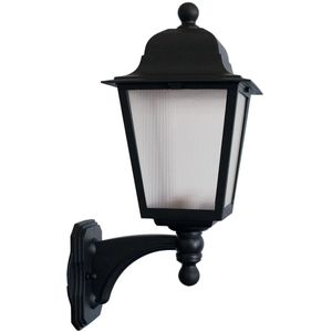 Arandela 1 Lâmpada Soberana 20W Polipropileno Dital 111 Preto Bivolt