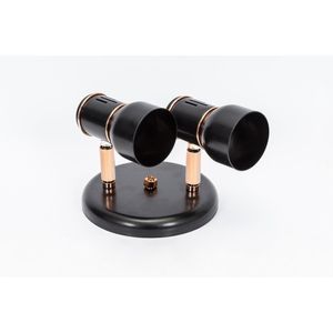 Spot de Sobrepor 2 Lâmpadas New 20W Alumínio Dital 267/2 Preto/Cobre Bivolt