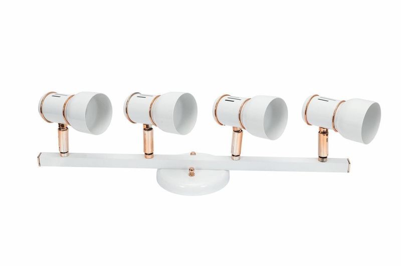 Luminaria-Trilho-de-Spot-4-Lampadas-New-20W-Aluminio-Dital-268-4-Branco-Cobre-Bivolt
