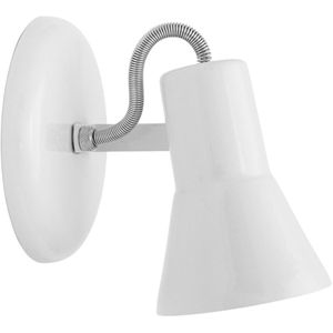 Spot de Sobrepor 1 Lâmpada Tubo Sino Até 100W Alumínio Jm 227/1 Branco Bivolt