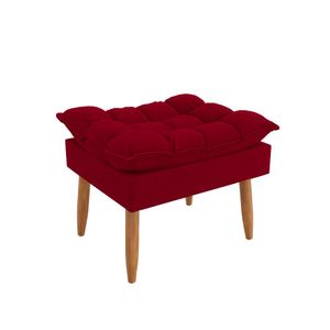 Puff Luxo Sofisticação Decorativa para Sala Sofisticada Premium