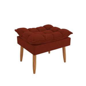 Puff Luxo Sofisticação Decorativa para Sala Sofisticada Premium
