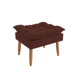 Puff Luxo Sofisticação Decorativa para Sala Sofisticada Premium