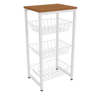 Fruteira De Chão 3 Cestos 75 cm LI035