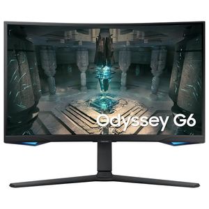 Monitor Gamer Samsung Odyssey G6 Curvo 27 LED 2K QHD 240 Hz 1ms HDMI e DisplayPort HDR FreeSync Premium LS27BG650ELXZD