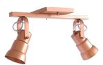 Luminaria-Trilho-de-Spot-2-Lampadas-Arredondado-30W-Aluminio-Emalustres-2712--001-Cobre-Bivolt