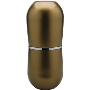 Porta Escova de Dente PEB824 Com Tampa Vintage Dourado Belly OU