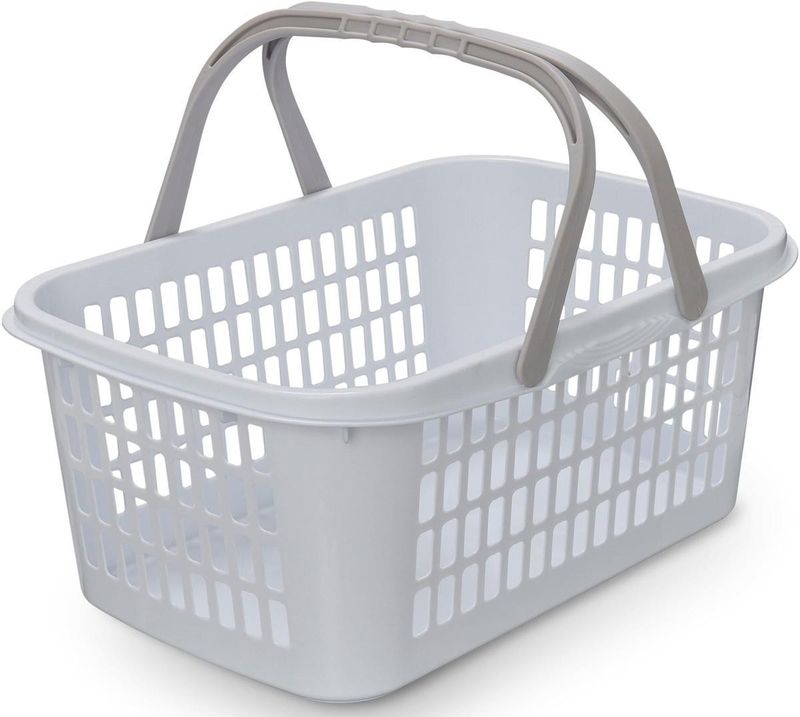 Cesto-Organizador-Usual-com-Alcas-Branco-9L