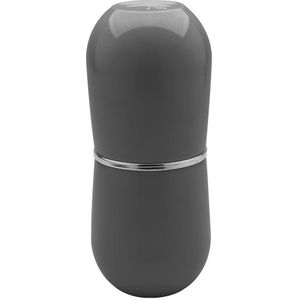 Porta Escova de Dente PEB724 com Tampa Chumbo em Plástico New Belly OU
