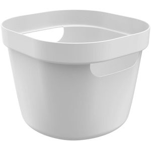 Cesto Organizador de Roupas OU Quadrado Branco Flex 4L