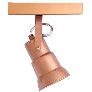 Spot de Sobrepor 1 Lâmpada Arredondado 30W Alumínio Emalustres 2711/.001 Cobre Bivolt