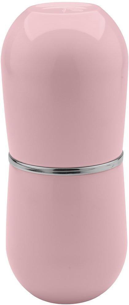 Porta-Escova-de-Dente-PEB724-com-Tampa-Rosa-em-Plastico-New-Belly-OU