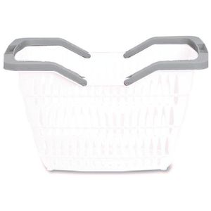 Cesto Organizador Usual com Alças Branco 12L
