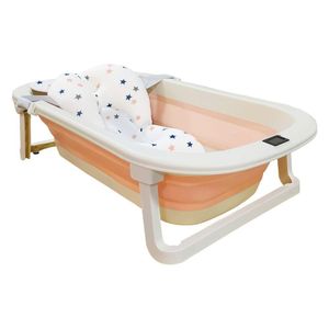 Banheira De Bebê Dobrável Pequena Salmão