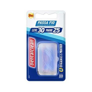 Kit Passa Fio Dental 180 Unidades Para Próteses E Aparelhos Dentalclean