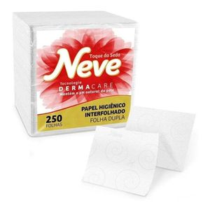 Papel Higiênico Interfolha Neve Folha Dupla Com 12000