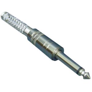 Plug Especial P10 Mono Metal Com Mola Espacada Niquel