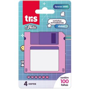 Nota Autoadesiva Holic Disket Forever 2000 100 Folhas - Tris