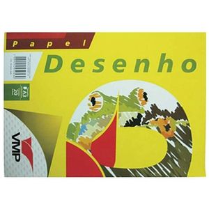 Bloco Caderno Desenho A3 Branco Vmp - 150gr 20 Folhas