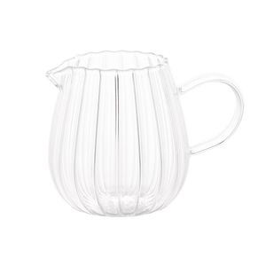 Leiteira De Vidro Canelado Classic 330ml