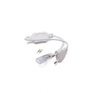 Cabo Forca Taschibra Fita Led Neon Flex 127-220 Branco - Bivolt