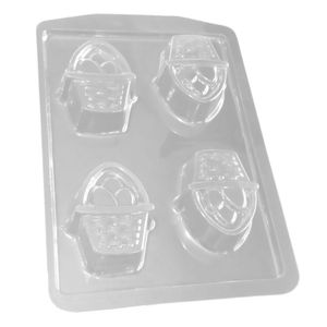 Forma De Silicone Cesto Com Ovos - 5,5cm X 7cm