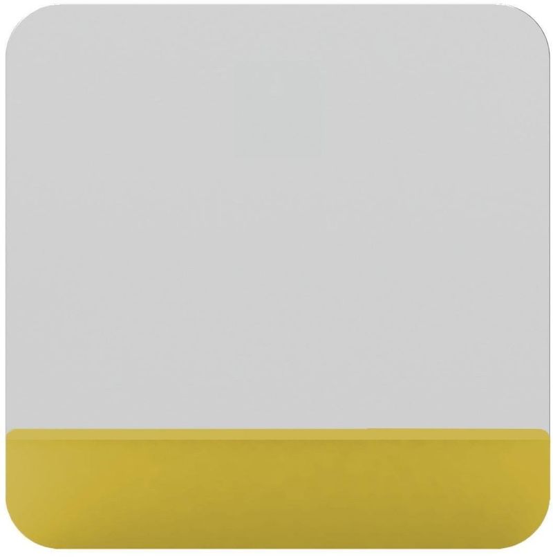 Espelho-Funcional-E2G-Design-Pratic-Amarelo-Quadrado-40x40cm
