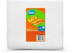 Saco Para Limpeza de Algodão Schwanke Alvejado Branco 40x60cm