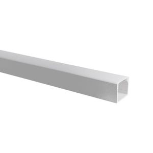 Perfil De Sobrepor Para Fita Led Blumenau Line 23mm Com 2 Metros Branco Fosco