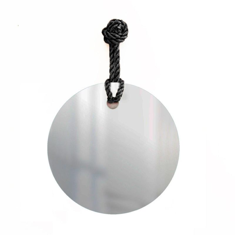 Espelho Decorativo E2G Design Tie Alça Naval Preta 50cm-ns_174483_1