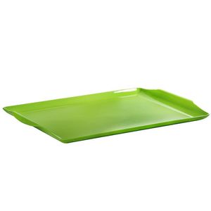 Bandeja Square Retangular 35x50 Verde Em Polipropileno Linha Tropical Vem