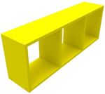 Nicho-Decorativo-Cubo-MontFacil-Color-Amarelo-80x285x175cm