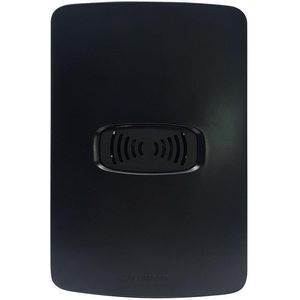 Campainha Embutir Cigarra Com Placa 4X2 Preta Gracia Maxx Alumbra 85686Nbr 5410
